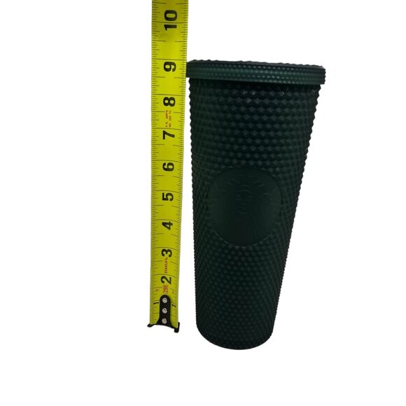 NWOT Starbucks 2022 Venti Green Soft Touch Jelly Studded Cold Tumbler 24 oz - Picture 6 of 8